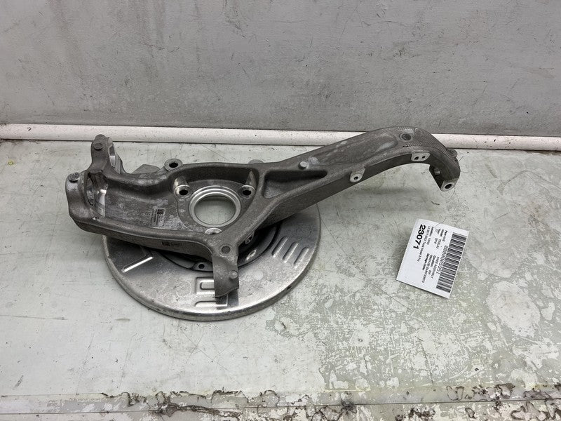 1044661-B 2017-2023 Tesla Model 3 Front Driver Side Spindle Knuckle Rotor Shield Left RWD