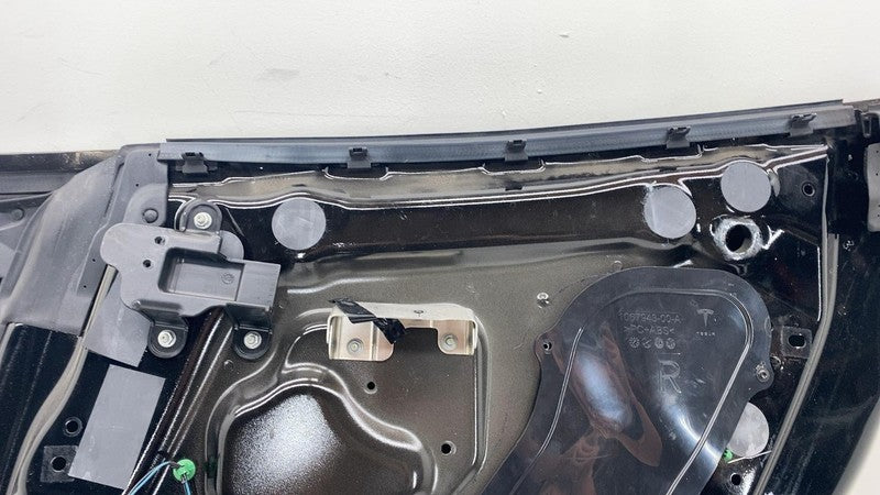 ⭕ 2012-2015 Tesla Model S Rear Passenger Door Shell Panel Right RH Bla