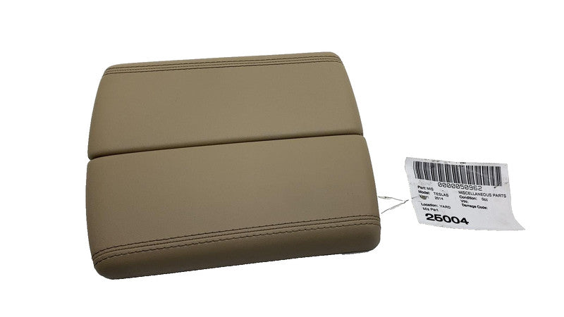 2012-2015 Tesla Model S MS PAIR Left & Right Center Console Armrest Pa