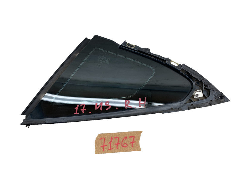 ⭕ 2012-2020 Tesla Model S Rear Passenger Side Quarter Fixed Glass Right Assembly