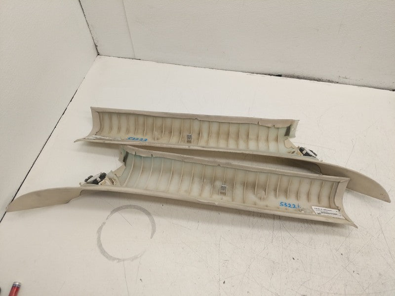 ⭕ 12-15 Tesla Model S Left & Right Upper A-Pillar Trim 1007441-00-B/10
