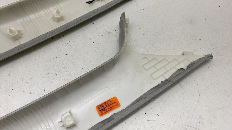 ⭕ 17-23 Model 3 Front Left & Right Upper A-Pillar Trim 1086237-50-J/10