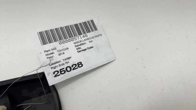 75077-10011 ⭕ 2018-2022 Toyota CHR Rear Passenger Side Door Lower Molding Right 75077-10011