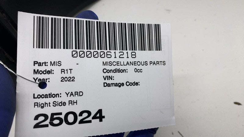 PT00001353 ⭕ 22-24 Rivian R1T Front Right Lower A-Pillar Kick Panel Trim Cover PT00001353