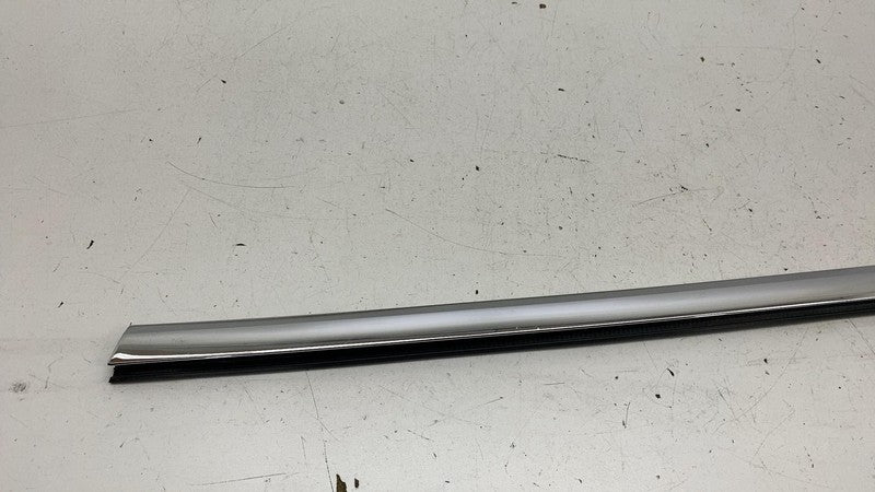 ⭕ 12-20 Model S Front Driver Outer Door Belt Mold Chrome Molding Left 