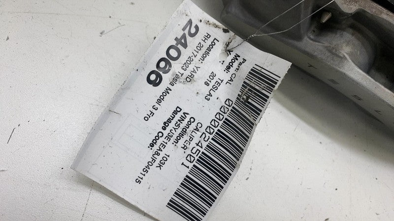 1044622-00-E ⭕ 2017-2023 Tesla Model 3 Front Right Caliper w/ Brake Hose Line RH 1044622-00-E
