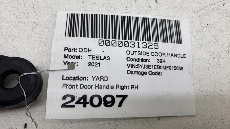 ⭕ 2020-2023 Tesla Model 3 Y Front Exterior Outer Door Handle Right 152