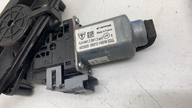 ⭕ 2012-2020 Tesla Model S Front Left Door Window Regulator & Motor 600