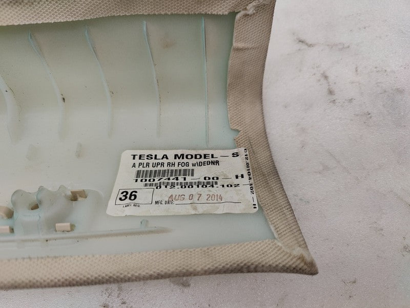 ⭕ 12-15 Model S Front Left & Right Upper A-Pillar Trim 1007441-00-H/10