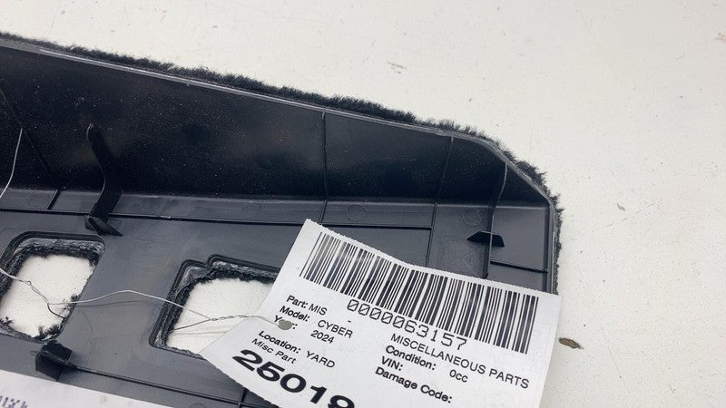 ⭕ 24-25 Tesla Cybertruck Front Driver Side Pedal Trim Carpet Left 1877