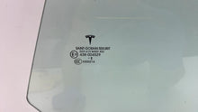 ⭕ 17-23 Tesla Model 3 Rear Driver Side Door Window Glass Left LH Single Pane OEM