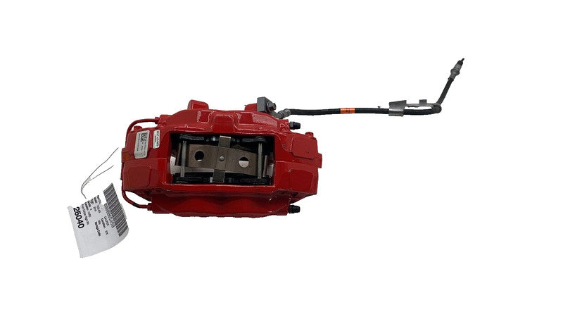 ⭕2016-2020 Tesla Model X Front Caliper w/ Brake Hose Line Right Red 10