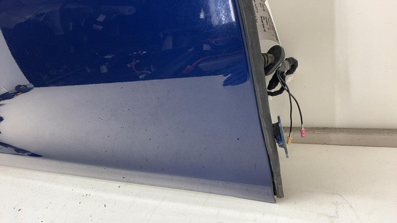 2012-2015 Tesla Model S Front Passenger Side Door Shell Panel Right RH Blue PPSB
