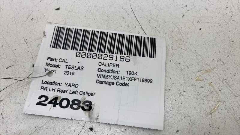 ⭕ 2012-2020 Tesla Model S MS Rear Driver Side Caliper w/ Brake Hose Li