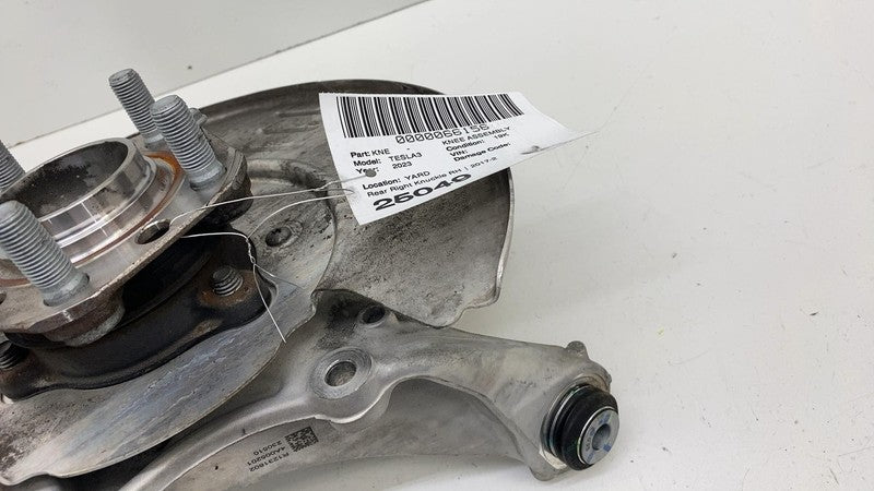⭕ 17-23 Tesla Model 3 Rear Right Knuckle Spindle w/ Dust Shield RWD 10