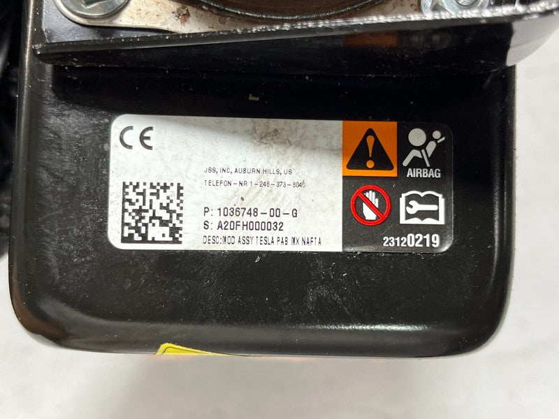 ⭕ 16-20 Tesla Model X Front Passenger Side Dash Airbag Module Right 10