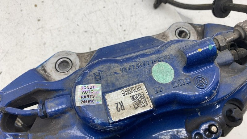 ⭕ 2017-2020 BMW 540i Front Right Side Caliper w/ Brake Hose Line OEM 6