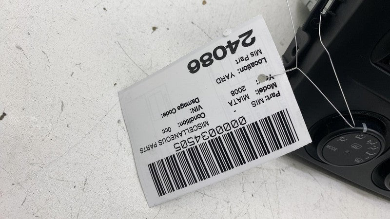 ⭕ 06-08 Mazda Miata AM/FM Radio Receiver Unit w/ Temperature Switch NF