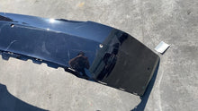 ⭕ 2012-2015 Tesla Model S MS Rear Bumper Cover w/ Park Sensor Holes Black - PBSB