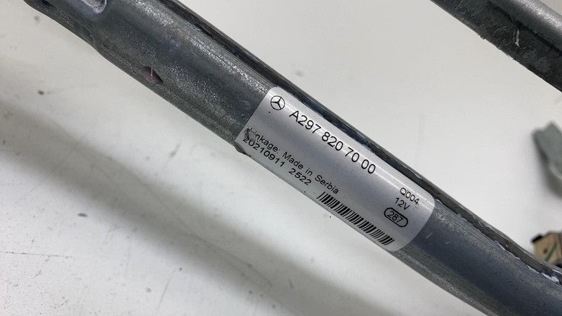 ⭕ 2022 Mercedes-Benz EQS 450+ Front Windshield Wiper Linkage Motor A2978207000
