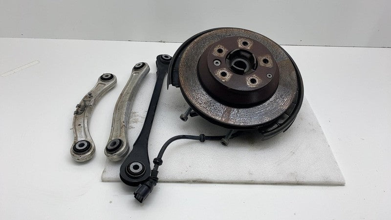 2011-2014 Porsche Cayenne Rear Right Spindle Knuckle Hub Rotor + Control Arm AWD
