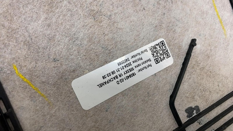 ⭕ 24-25 Tesla Model 3 Front 1R Left or Right Seat Back Panel Trim 1809