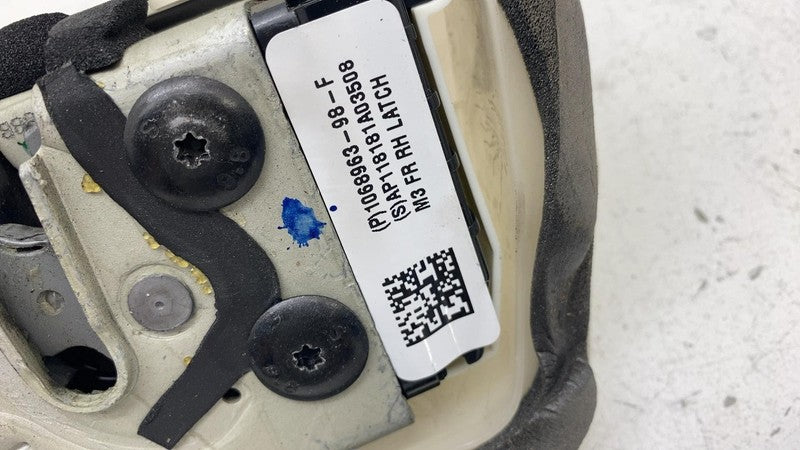 ⭕17-23 Tesla Model 3 Front Right Door Lock Latch Actuator Mechanism 10