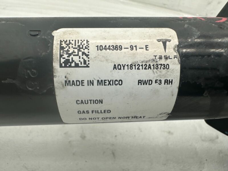 104436991E ⭕ 17-22 Model 3 Front Right Shock Strut Absorber w/ Upper Bracket 1044369-91-E