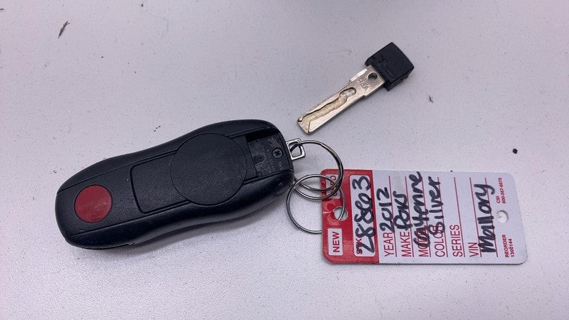 7PP905865E 2011-2018 Porsche Cayenne S Engine Start Ignition Switch Module w/ Keyless FOB