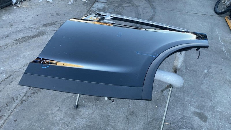 1028790-00-K ⭕ 2016-2024 Tesla Model X Rear Driver Side Falcon Door Shell Panel LH Black PBSB