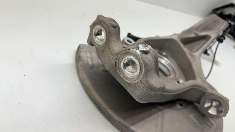 104431100E ⭕ 2017-2023 Tesla Model 3 Front Left Spindle Knuckle w/ Dust Shield 1044311-00-E