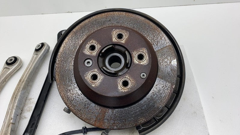 2011-2014 Porsche Cayenne Rear Right Spindle Knuckle Hub Rotor + Control Arm AWD