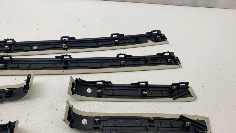 ⭕ 2016-2020 Tesla Model X Left & Right Falcon Door Trim & Mid Gaphider