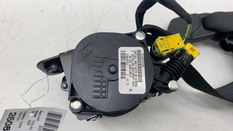 108127901H ⭕ 2017-2023 Tesla Model 3 Front Right 1st Row Seat Belt & Retractor 1081279-01-H