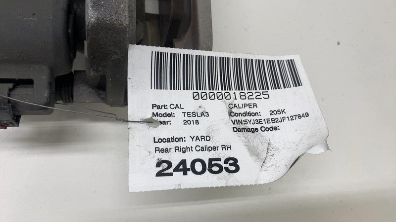 1044624 97 F ⭕ 2017-2023 Tesla Model 3 Y Rear Caliper w/ Brake Hose Line Right 1044624-97-F