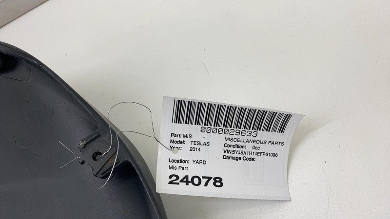 ⭕ 12-15 Tesla Model S MS Rear Bumper Lower Valance Diffuser Cover 6009