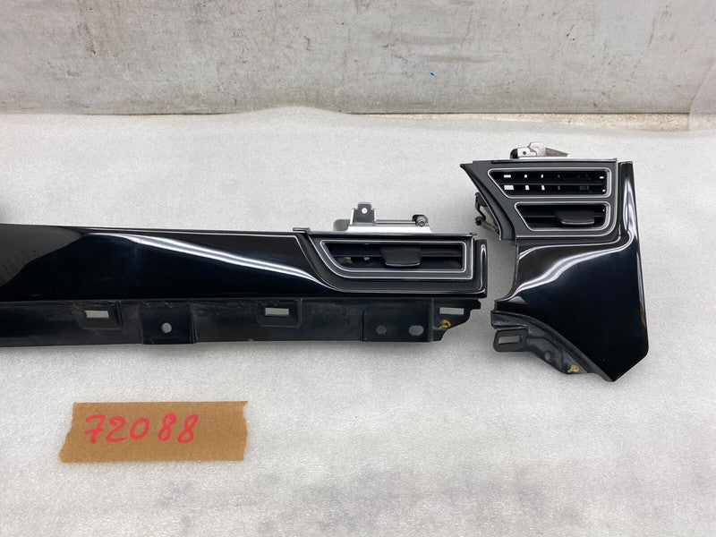 ⭕12-20 Model S SET of Dash A/C Air Vent Outlet Dashboard Trim Panel 10