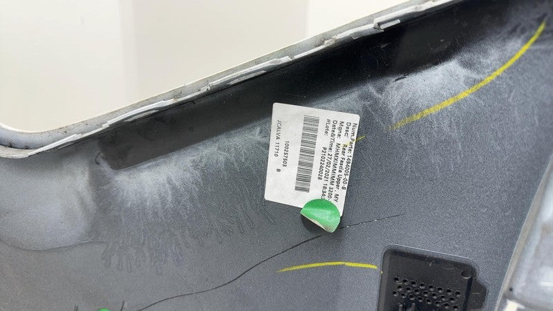 ⭕ 2020-2024 Tesla Model Y MY Rear Bumper Cover w/ Sensor Holes OEM White - PPSW