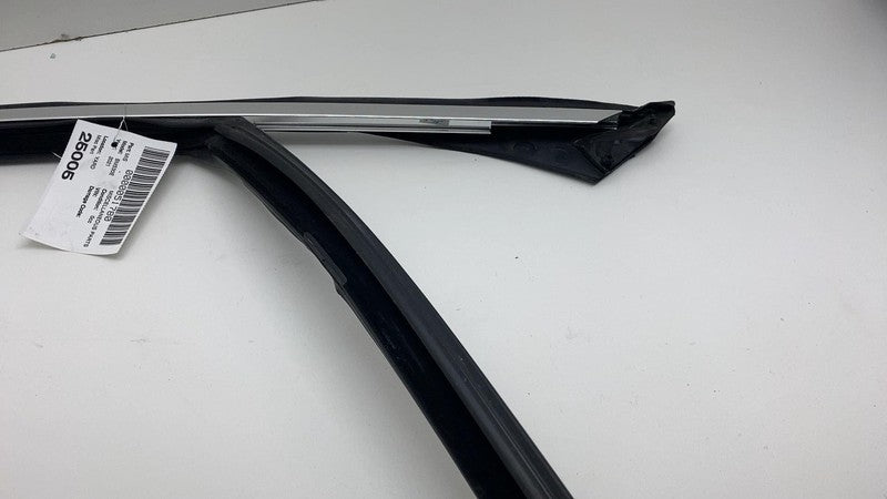 2018-2023 BMW 530e G30 Rear Weatherstrip Run Guide Channel w/ Molding Trim Assy