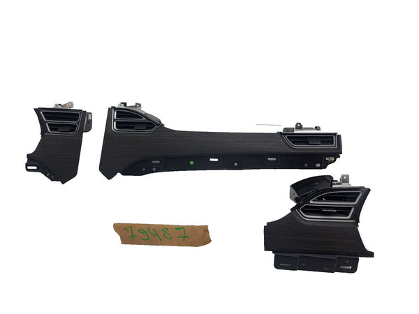 100782100D 12-15 Model S A/C Air Vent Outlet Dashboard Trim Panel 1007821-00-D/1007827-00-C