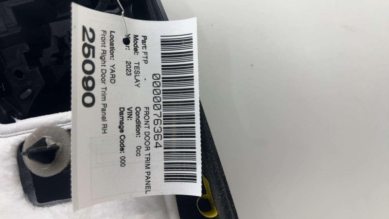 ⭕ 2020-2024 Tesla Model Y Front Passenger Side Door Panel Trim Card Cover Right