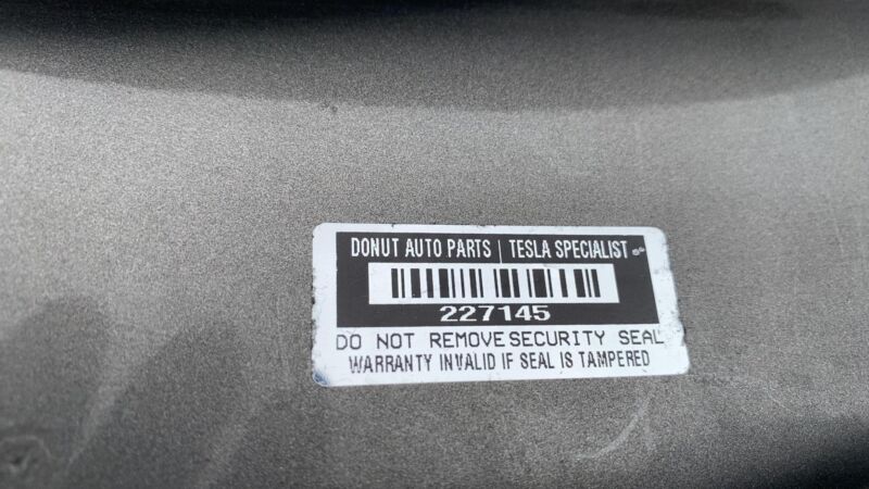 2012 2013 2014 2015 Tesla Model S MS Front Bonnet Hood Shell Panel Assy Silver