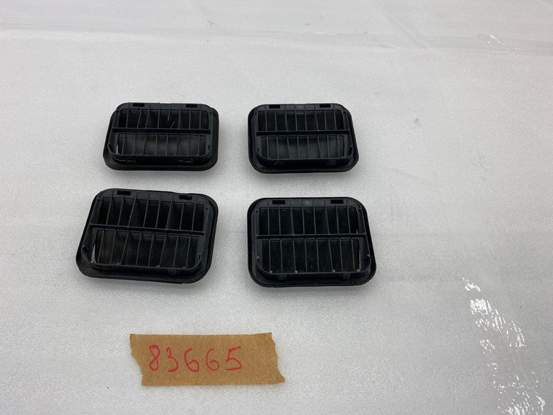 2F2A B280B62 AB ⭕12-20 Tesla Model S Rear Quarter Panel Rubber Flap Extractor Air Vent Grille x4
