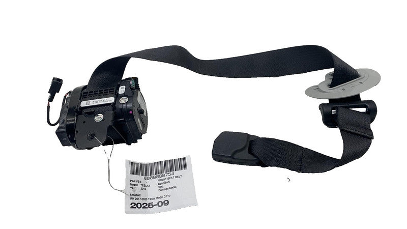⭕ 2017-2023 Tesla Model 3 Front Right 1st Row Seat Belt & Retractor 10