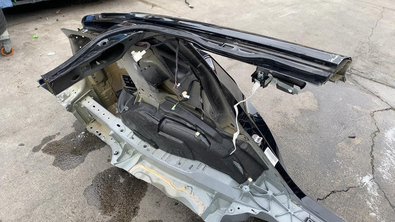 ⭕ 2020-2024 Tesla Model Y Rear Left Quarter Panel Structural Cutout Black - PBSB