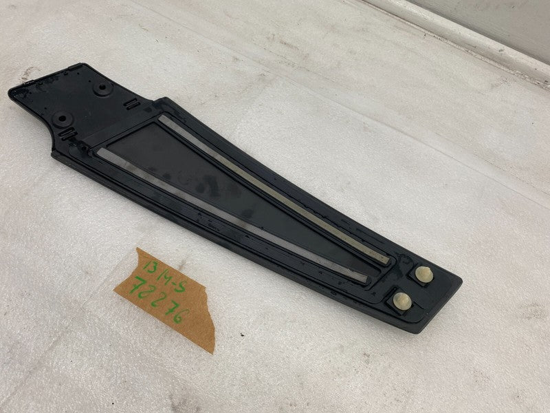 ⭕ 2012-2015 Tesla Model S Driver Side Exterior B-Pillar Applique Glass Left OEM