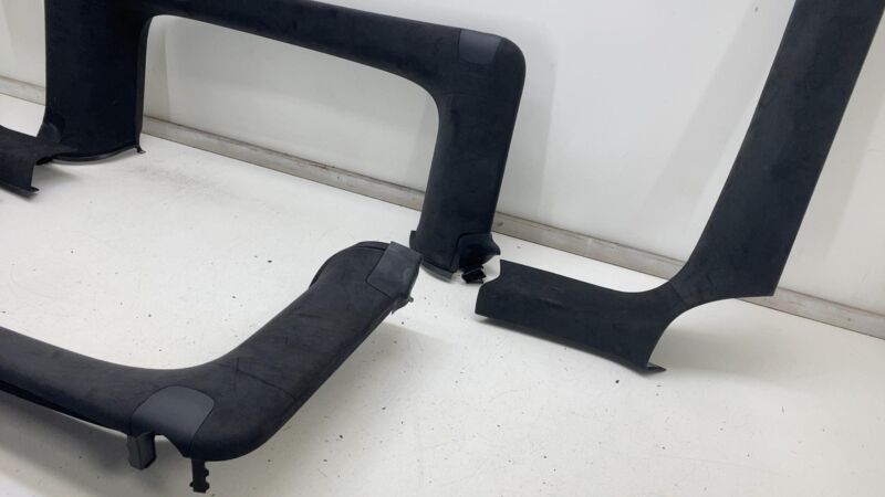 105155406J ⭕16-20 Model X Rear Right & Left Falcon Door Upper & Lower Trim SET 1051554-06-J