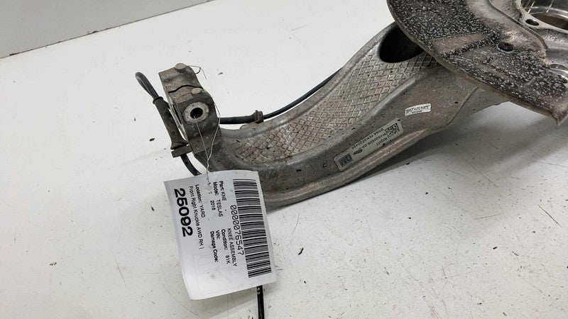 ⭕ 16-20 Model S Front Right Spindle Knuckle w/ Dust Shield & Sensor 10