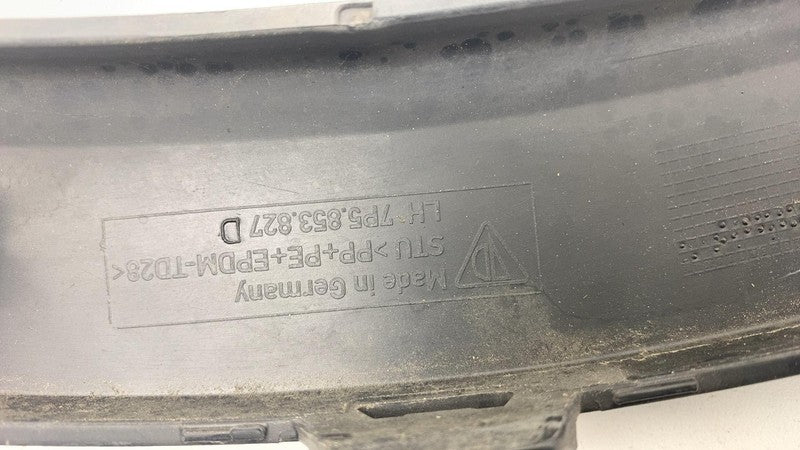 7P5853827D 2011-2014 Porsche Cayenne Rear Driver Side Wheel Arch Fender Flare Molding Left