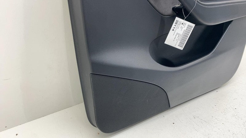 ⭕ 20-21 Tesla Model Y Front Right Door Panel Trim Card Cover Black 149